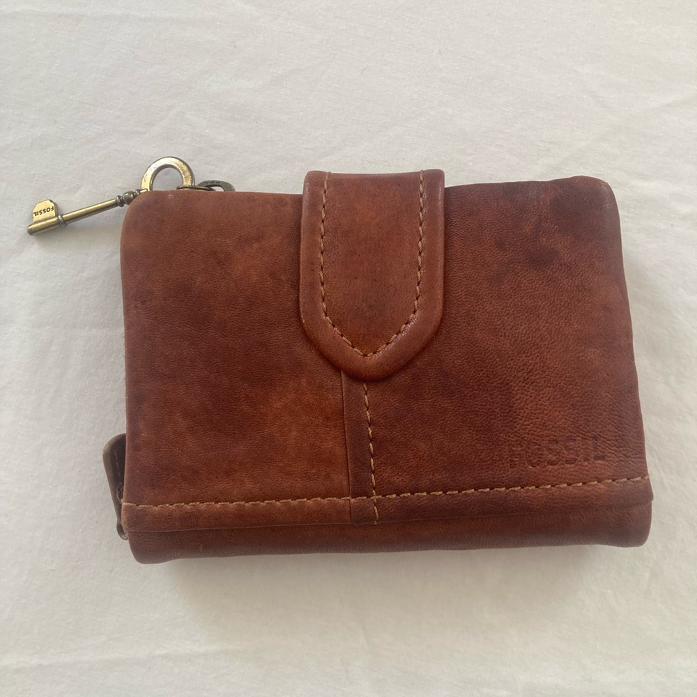 Fossil Multicolor Patchwork Leather Wallet - image 7